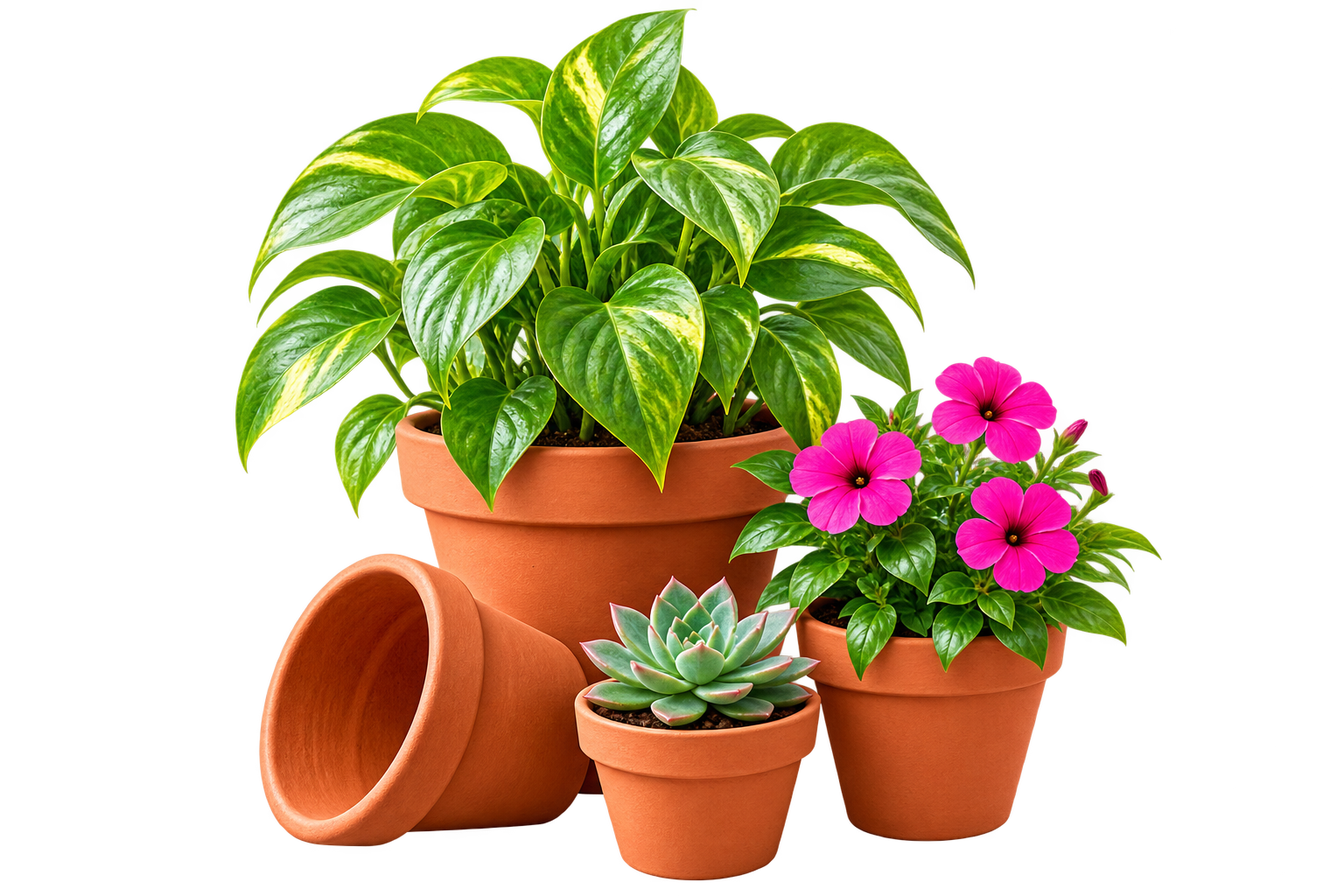 Terracotta pots