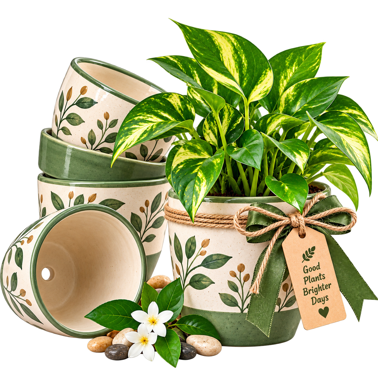 Ceramic pots